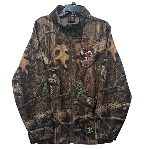Scent Blocker Jackets & Blazers - Scent Blocker Womens Knock Out Camo Hunting Zip-Up Real Tree Jacket Large Multi